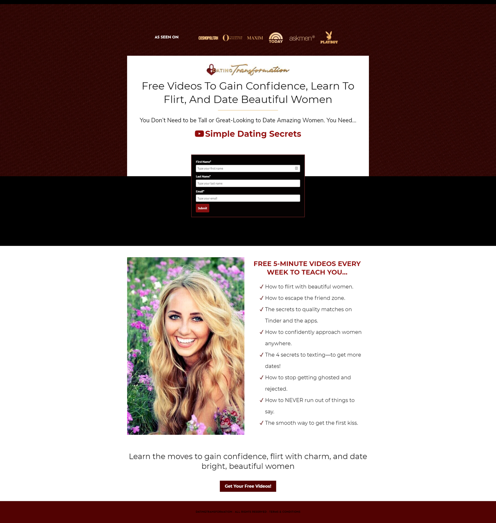 Lead generation opt-in funnel design